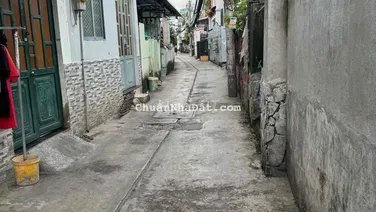 Bán nhà hẻm 2805/.. pham the hien p7 q8 dt 4,5x20m