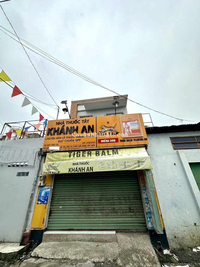 NHÀ MTKD HÓC MÔN 3.4 TỶ/42M2. GIÁ TỐT CHO ĐẦU TƯ