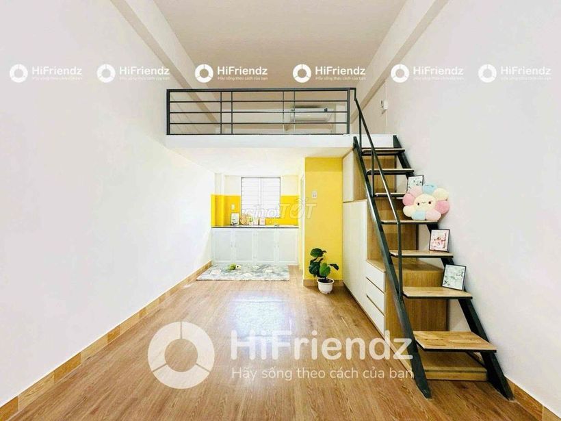 Căn Hộ Dịch Vụ - Gác Cao,Phòng Rộng Rãi,Bảo Vệ 24/7 Ngay Gần Đầm Sen