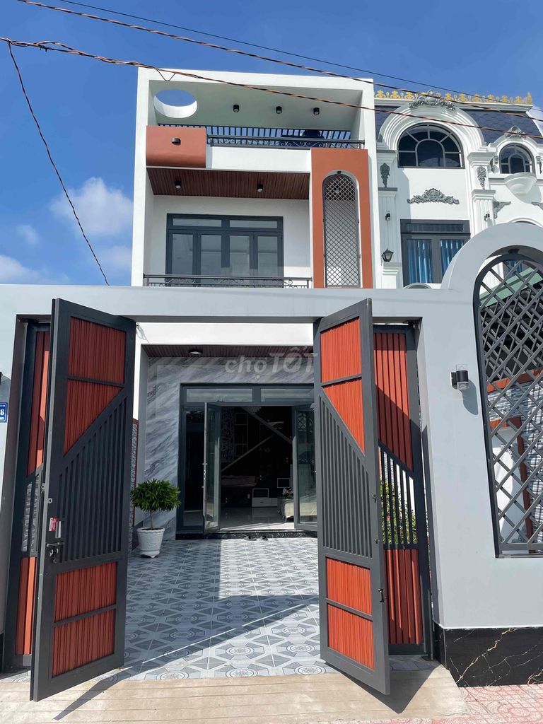 Nhà MT đường 10m đối diện Khu CN Cầu Tràm. Đinh Đức Thiện. 4PN.