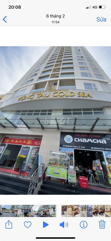 Cho thuê ngay căn hộ 2 phòng ngủ full nội thất đầy đủ