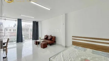 🔥Cho Thuê CĂN HỘ STUDIO SIÊU RỘNG BAN CÔNG, TÁCH BẾP - P15, TÂN BÌNH.