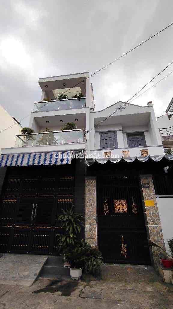 Nhà BÌNH PHÚ QUẬN 8 - Hẻm XE HƠI -Dt 60m2 - 4x15m Vuông Vức Ko LỘ GIỚI