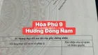 Bán đất mặt tiền đường 7m5 hoà phú 9