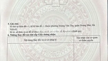 Bán căn hộ chung cư Nhà H đền lừ 1