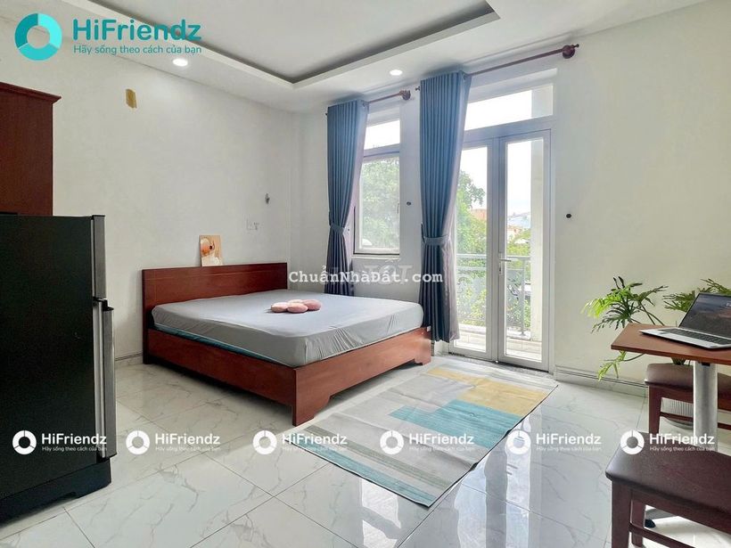 Phòng studio ban công sáng, full nội thất – Quận 7