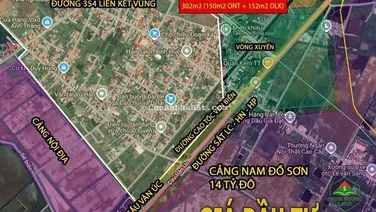 Chỉ 3 tỷ sở hữu lô đất 300m² vị trí vàng trung tâm Đoàn Xá, Kiến Thụy