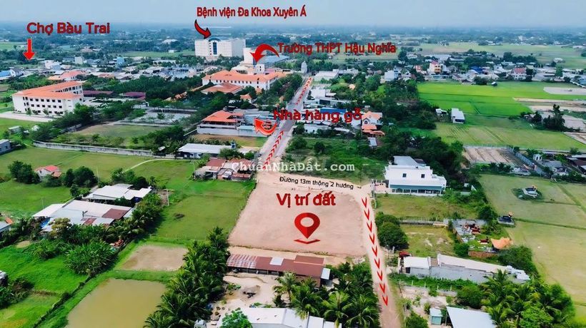 Cơ Hội Sở Hữu Đất Gần Trung Tâm Đức Hòa Với Tiềm Năng Tăng Trưởng Cao