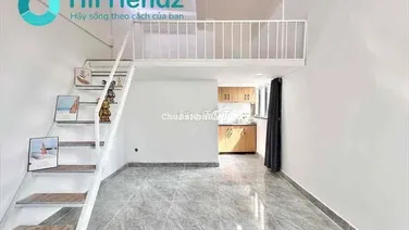 PHÒNG TRỌ CÓ GÁC MỚI 100% - THANG MÁY - HẦM XE - BANCOL ĐƯỜNG OTO