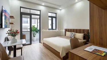 Hệ Thống Căn Hộ 1Pn Ban Công Cửa Sổ Thoáng Mát, Full Nội Thất Cao Cấp