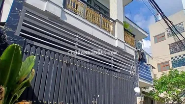 NHÀ ĐẸP 4 TẦNG, HẺM BA GÁC, (5X10)M2, NGUYỄN PHÚC CHU, 5,1 TỶ CÒN TL