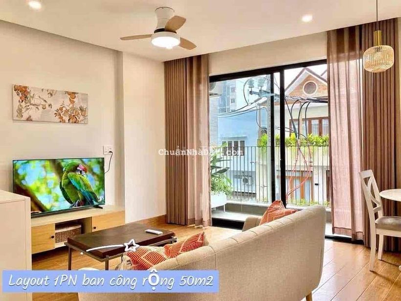 ✅Hệ Thống Căn Hộ_Mới 100%_1PN 55m2_Nội Thất Cao Cấp_Bùi Đình Tuý✅