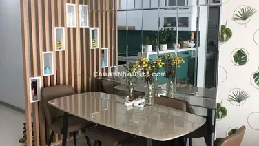 Căn hộ 2PN 2WC 80m2 đầy đủ nội thất The Gold View