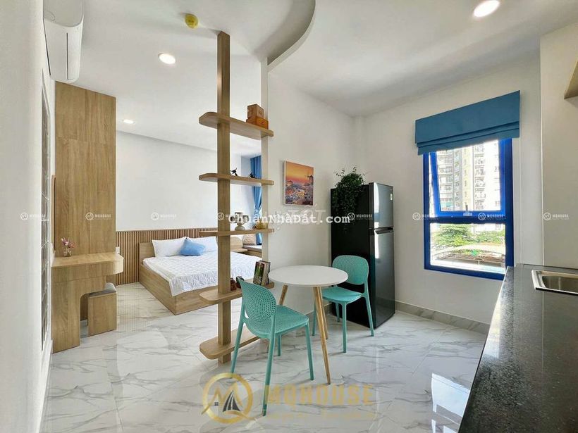 Căn hộ Studio tách bếp ngay Công viên Gia Định Full NT tiện nghi