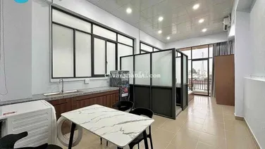 STUDIO 1PN TÁCH BẾP RỘNG THOÁNG, CÓ BANCOL, ĐẦY ĐỦ NỘI THẤT NHƯ ẢNH