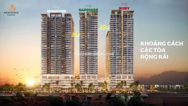 Qũy hàng chính thức Tòa Ruby- Newtown Diamond | Chiết khấu lên đến 12%