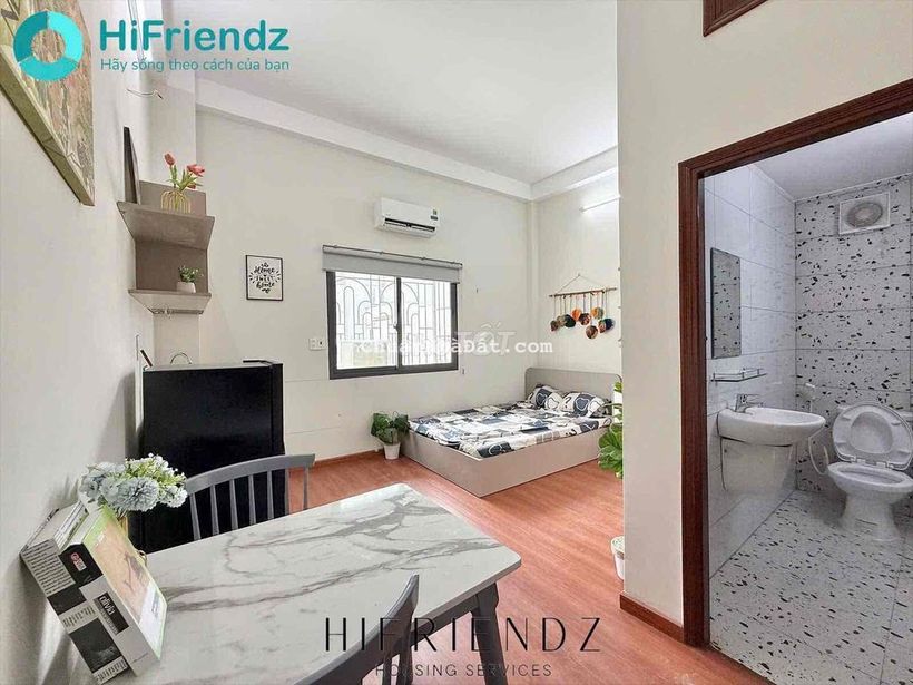 Căn hộ mini full nội thất, cửa sổ trời Giáp Tân Bình, Âu Cơ