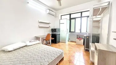 Cho Thuê Căn Hộ Studio Cửa Sổ Full Nội Thất Ngay Học Viện HC Quốc Gia