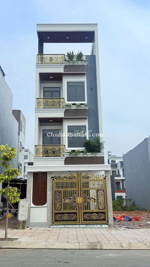 Nhà phố mới hoàn công mặt tiền kinh doanh KDC Phú Hồng Thịnh, Đông Hòa