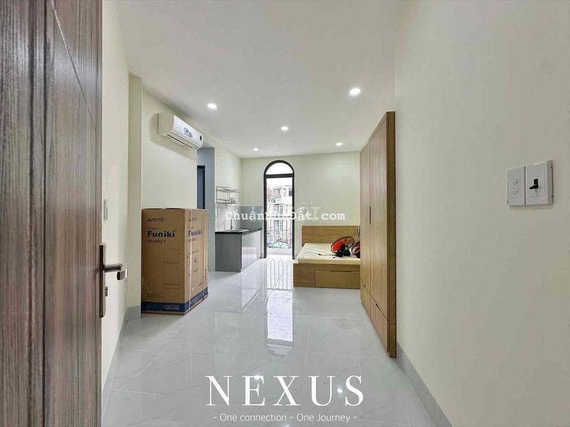 CHO THUÊ PHÒNG BAN CÔNG FULL NỘI THẤT, NGAY CÔNG VIÊN VĂN HOÁ GÒ VẤP