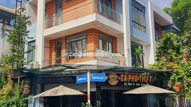 Bán nhà lô góc 2 mặt tiền đường Kdc K8 Thủ Dầu Một