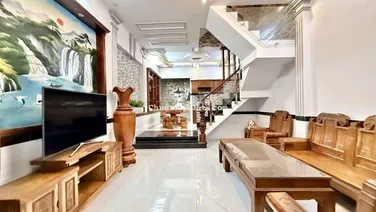 Nhỉnh 5 tỷ Nhà Phố 3 Lầu Hẻm 7m Đường Thới An 16. Ngay Lê Văn Khương