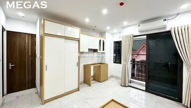 CHO THUÊ CĂN HỘ STUDIO FULL NỘI THẤT BAN CÔNG NGAY TẠI ĐỖ ĐỨC DỤC