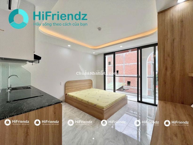 Cho thuê căn hộ ban công Lê Văn Viêt ngã tư Thủ Đức ga metro FPT HUTEC