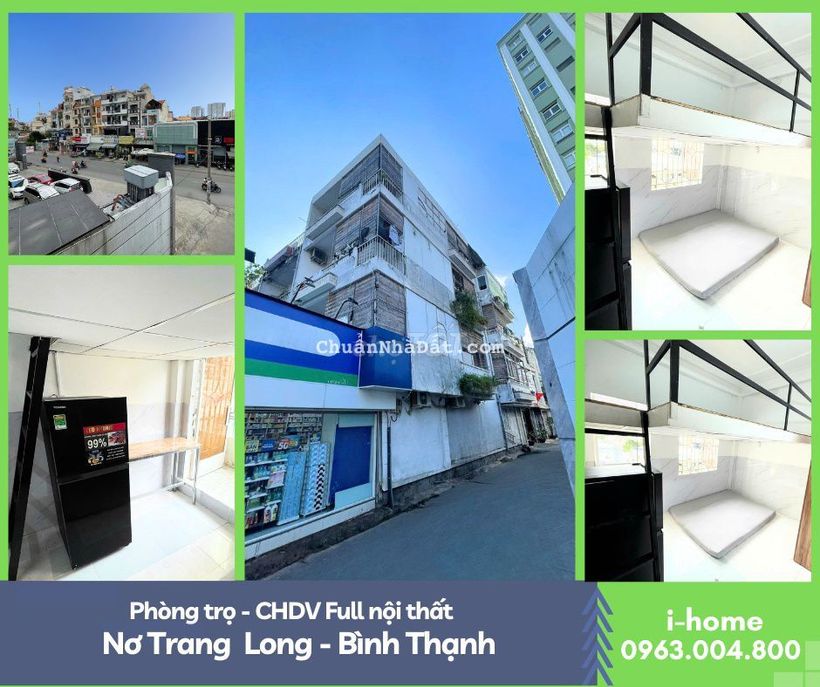 PHÒNG TRỌ - CHDV 25m2 ĐẦY ĐỦ NỘI THẤT NƠ TRANG LONG BÌNH THẠNH