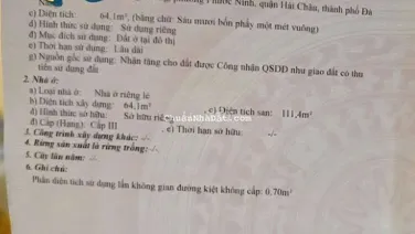 Chào bán nhà 2 tầng cũ 2 mặt kiệt rộng