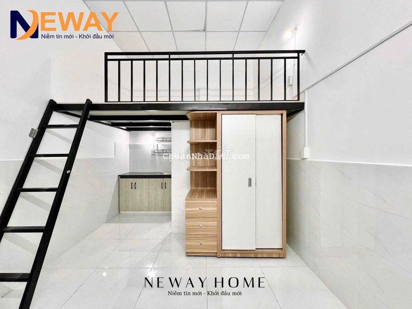 Phòng trệt gác ngay bình tân gần giáp tân phú, sẵn máy lạnh, tủ đồ