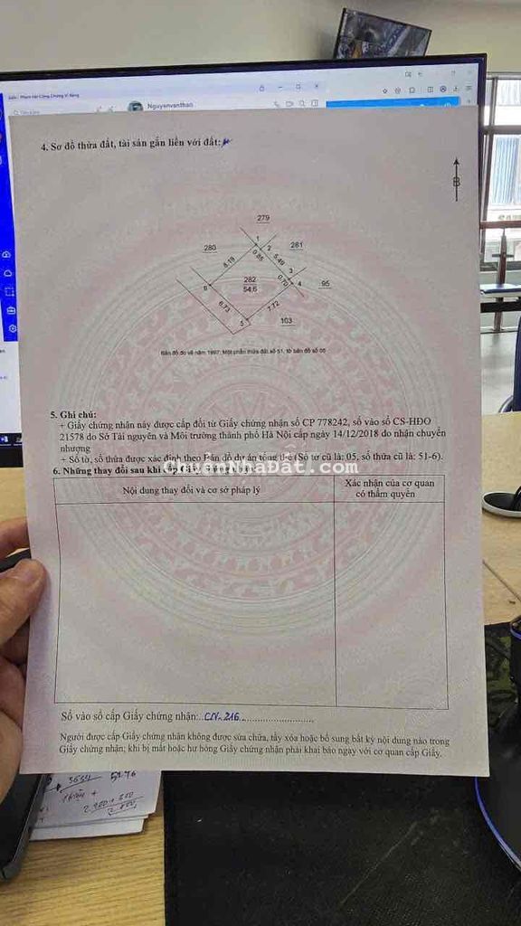 50M2 ĐẤT TỔ 6 ĐỒNG MAI - SÁT KHU ĐẤU GIÁ VĂN CHỈ - CÁCH NGÕ Ô 20M