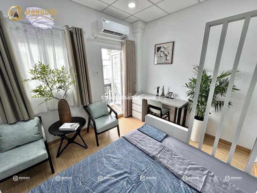 ♟️ CĂN HỘ TÁCH BẾP - BAN CÔNG/ FULL NT/ NGAY KHU BÀU CÁT 🎲