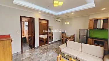 Trống sẵn căn hộ 1N1K 45m2 full đồ, b.công thoáng, gần RMIT, Kim Mã