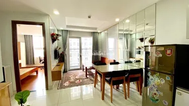 CHO THUÊ GẤP CĂN 49M CÓ BAN CÔNG FULL NỘI THẤT SAMSORA