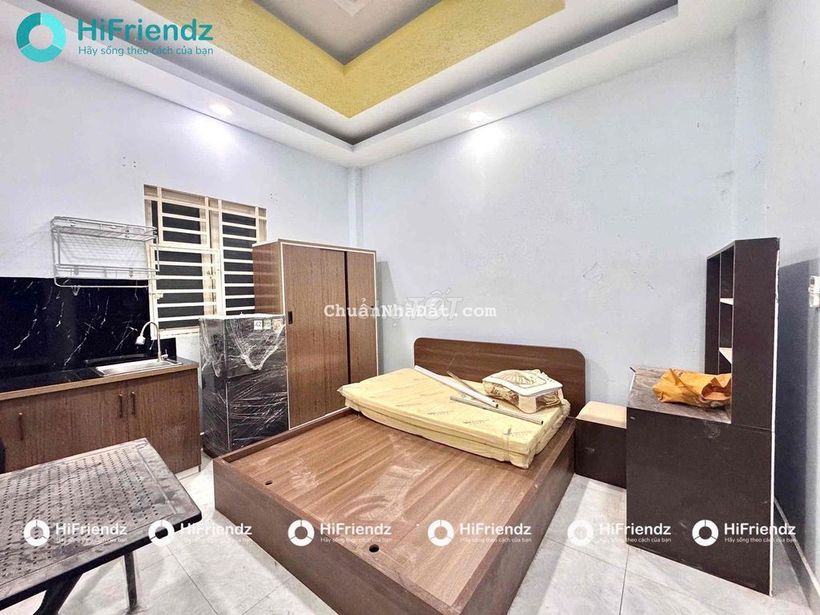 🏡 CĂN HỘ MINI 25M2 MỚI 100% CỬA SỔ FULL NỘI THẤT NGAY CẦU CHÁNH HƯNG