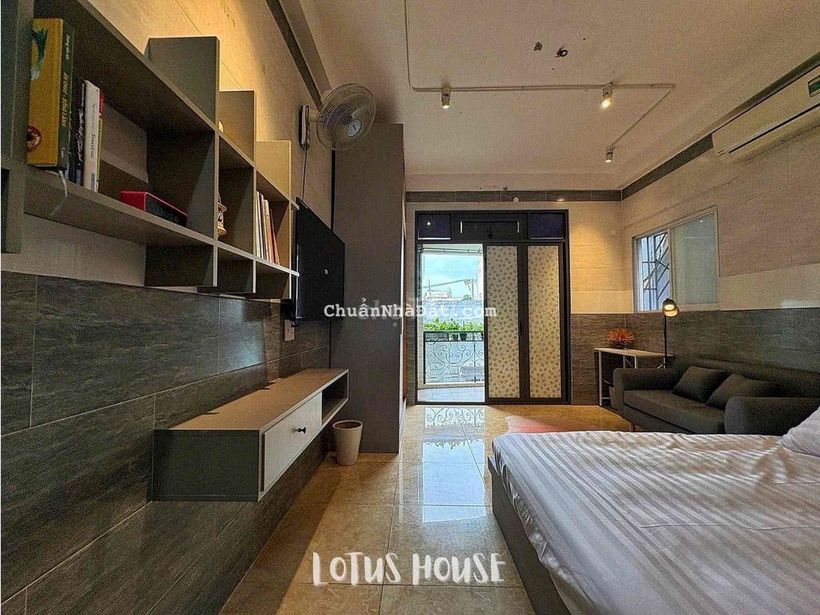 1PN ban công, tách bếp, full nội thất siêu chill ngay Đầm Sen