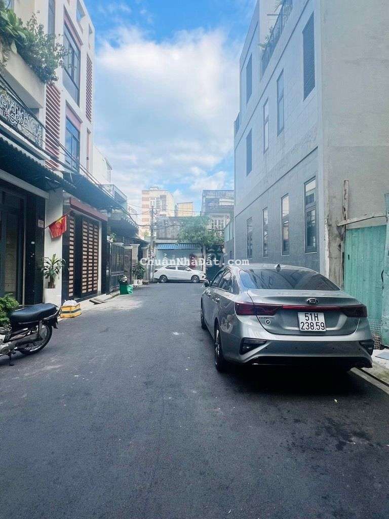 Nhà hẻm ô tô thông đường Tân Sơn Nhì 5,4 x 20,5m trệt 2 lầu ST, 9,1 tỷ