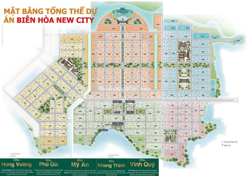 Bảng tin đất nền giá tốt tại D/A Biên Hoà Newcity Sân Golf Long Thành