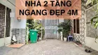 CHỈ 3,8 TỶ NHÀ 2 TẦNG SÁT PHẠM VĂN CHIÊU, NGANG ĐẸP 4M. 15M RA HXH