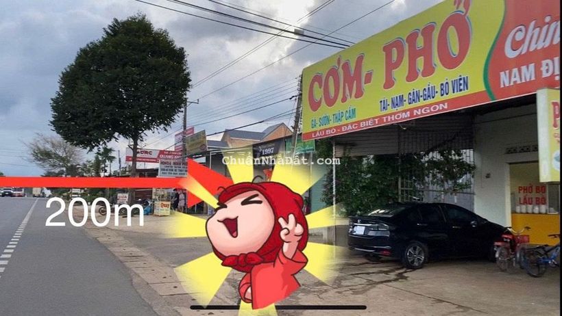 Bán lô đất đẹp cách quốc lộ 20 tầm 200m