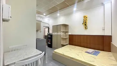 CHO THUÊ PHÒNG NGAY NGÃ TƯ PHÚ NHUẬN STUDIO CÓ THANG MÁY FULL NỘI THAT
