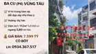 Bán đất trung tâm VIP Ba Cu full thổ cư ngang 5,8m nở hậu