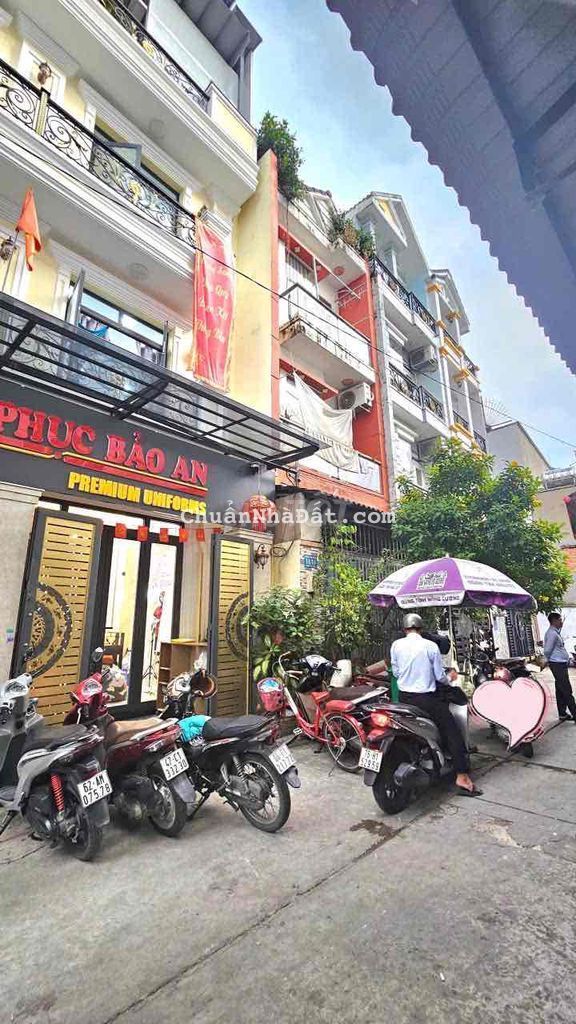 Nhà Đẹp Rẻ 4x14m 3Lầu Đúc (3PN 4WC) Hẻm 6m. Mã Lò. BHHA. Bình Tân