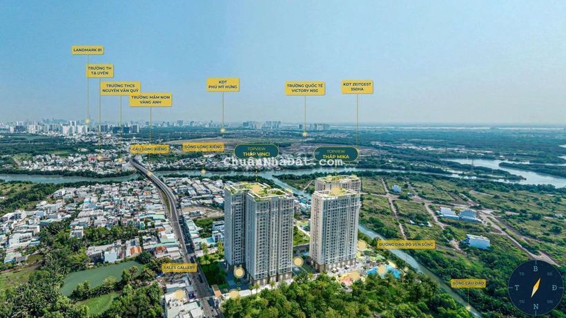 CĂN HỘ KHẢI HOÀN PRIME MẶT TIỀN LÊN VĂN LƯONG KẾ CẦU LONG KIỂN FULL NT