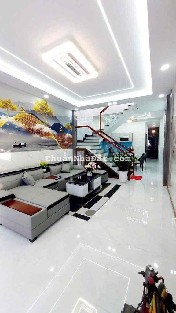 bán nhà siêu phẩm Huỳnh thi hai thong 5m Tân chanh Hiep q12