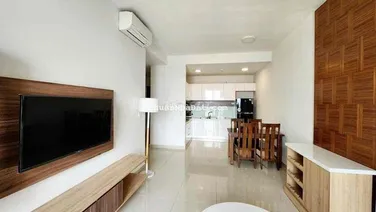 Căn hộ cao cấp 2 phòng ngủ nhà đẹp y hình tầng cao thoáng mát