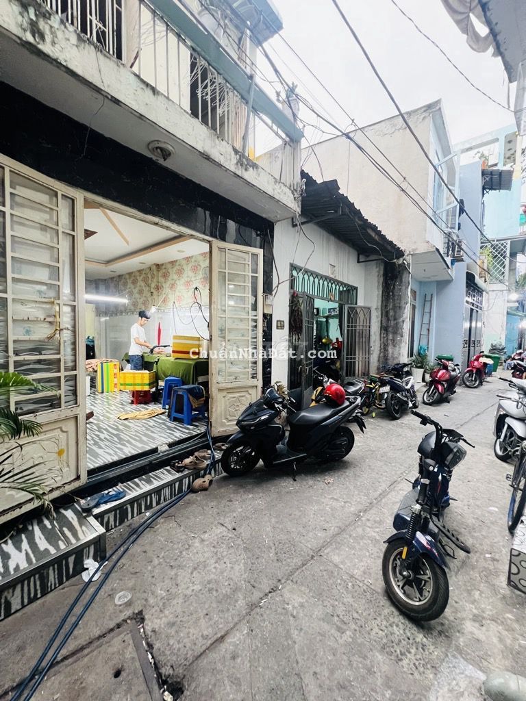 Bán nhà Gò Xoài, 55m2, 4x14m, 2 Tầng, 2PN, hẻm rộng, 1 xẹt, giá TL