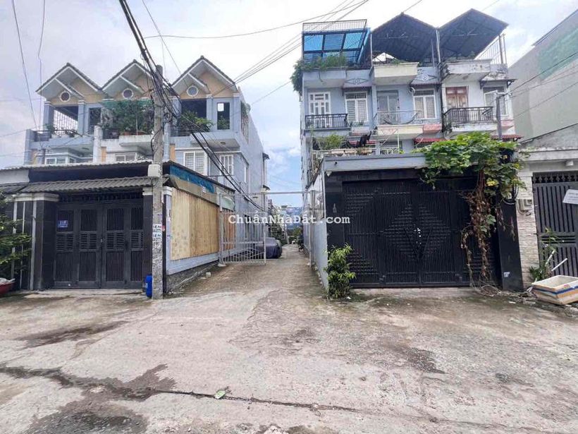 NHÀ Trệt Lầu 4.050 TỶ Đường Thạnh Lộc 16, gần Ngã 4 Ga qua Gò Vấp