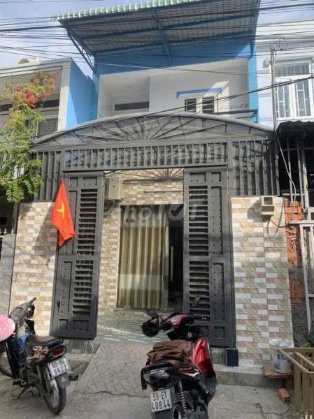 Nhà 2 tầng đường NGUYỄN THỊ NHUẦN phường APĐ Q12 dt 61,5m2 Hẻm Ôtô